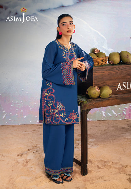 AJSBDP-05 Embroidered Lawn Stitched 2pcs