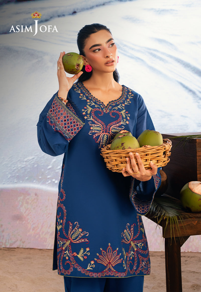 AJSBDP-05 Embroidered Lawn Stitched 2pcs