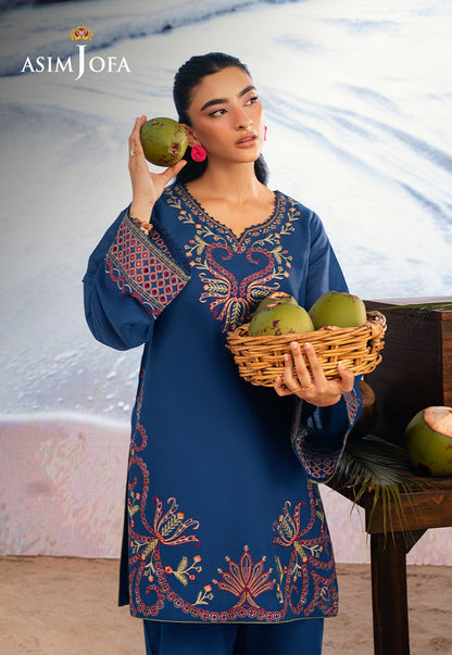 AJSBDP-05 Embroidered Lawn Stitched 2pcs