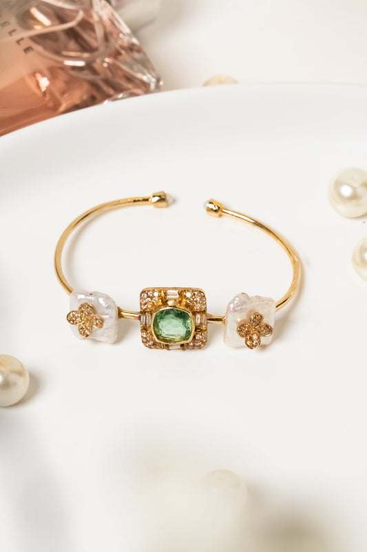 Eclectic Mojito Cuff Bracelet