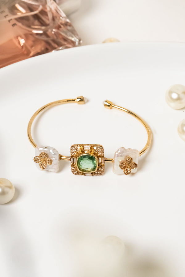 Eclectic Mojito Cuff Bracelet