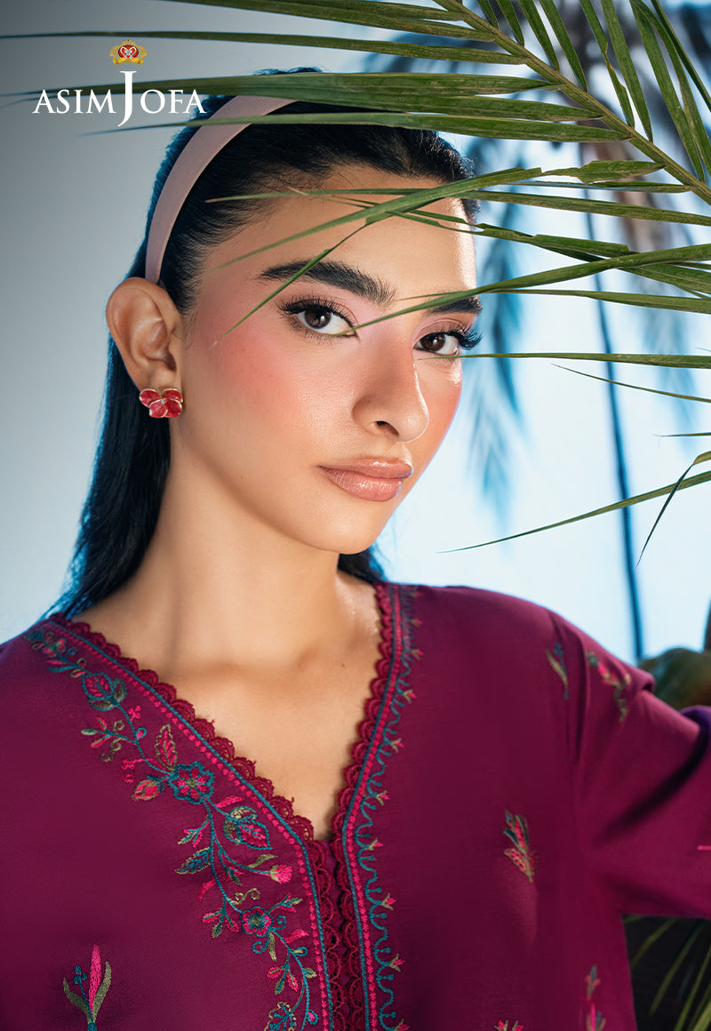 AJSBDP-07 Embroidered Lawn Stitched 2pcs