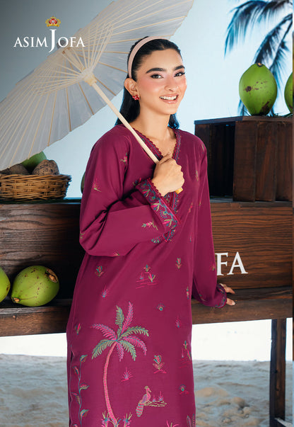 AJSBDP-07 Embroidered Lawn Stitched 2pcs