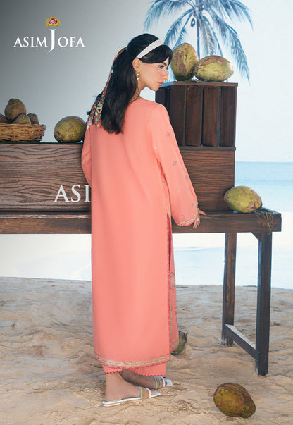 AJSBDP-03 Embroidered Lawn Stitched 2pcs