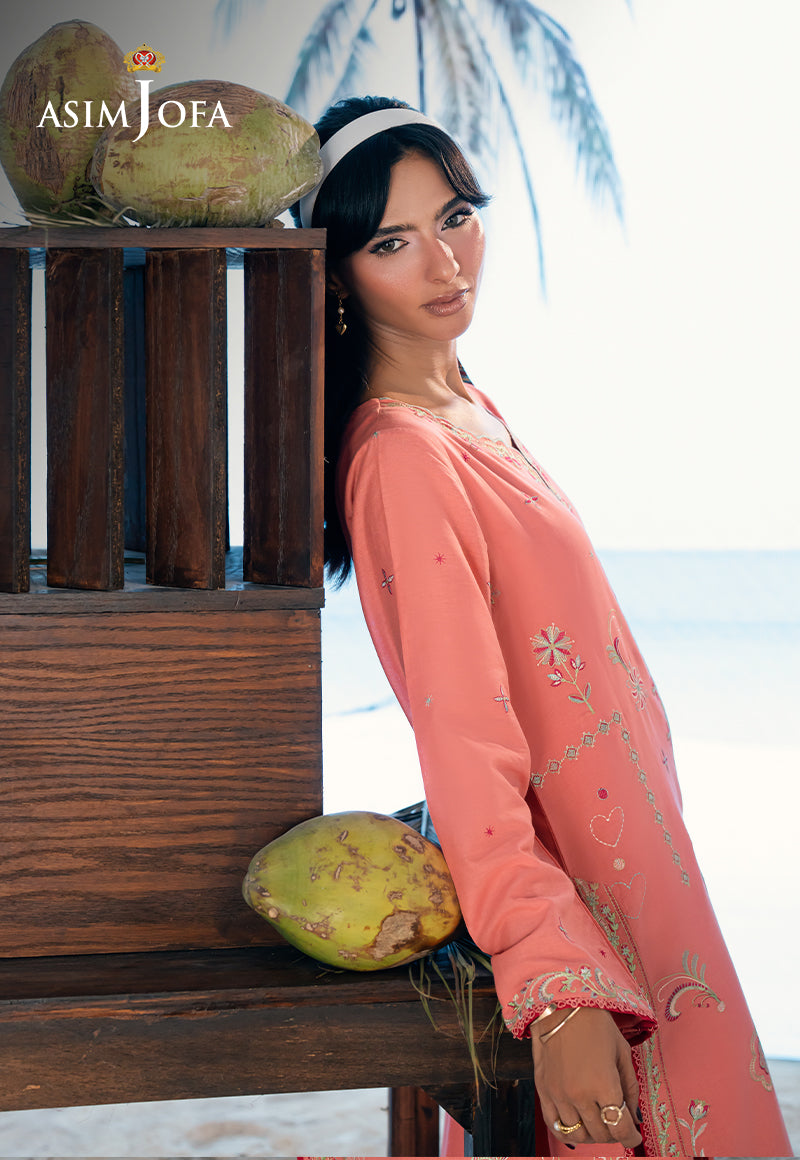 AJSBDP-03 Embroidered Lawn Stitched 2pcs