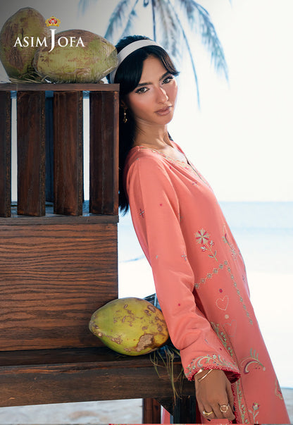 AJSBDP-03 Embroidered Lawn Stitched 2pcs