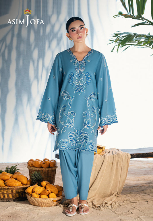 AJSBDP-06 Embroidered Lawn Stitched 2pcs