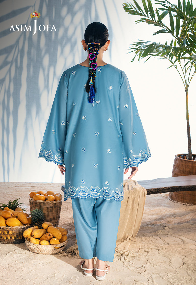 AJSBDP-06 Embroidered Lawn Stitched 2pcs