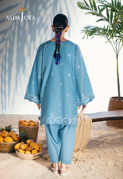 AJSBDP-06 Embroidered Lawn Stitched 2pcs
