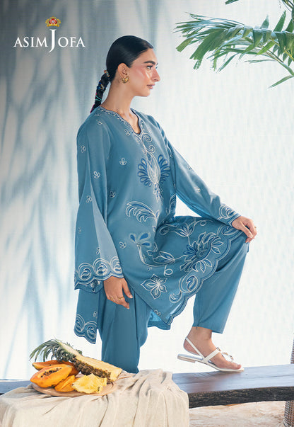 AJSBDP-06 Embroidered Lawn Stitched 2pcs