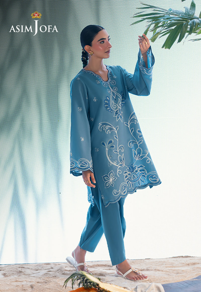 AJSBDP-06 Embroidered Lawn Stitched 2pcs