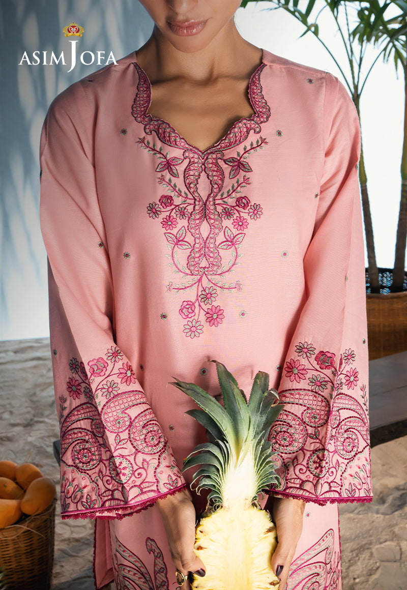 AJSBDP-08 Embroidered Lawn Stitched 2pcs