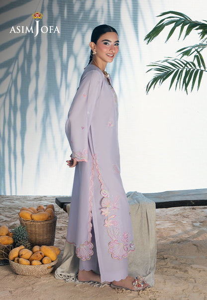 AJSBDP-09 Embroidered Lawn Stitched 2pcs