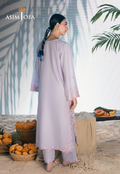 AJSBDP-09 Embroidered Lawn Stitched 2pcs