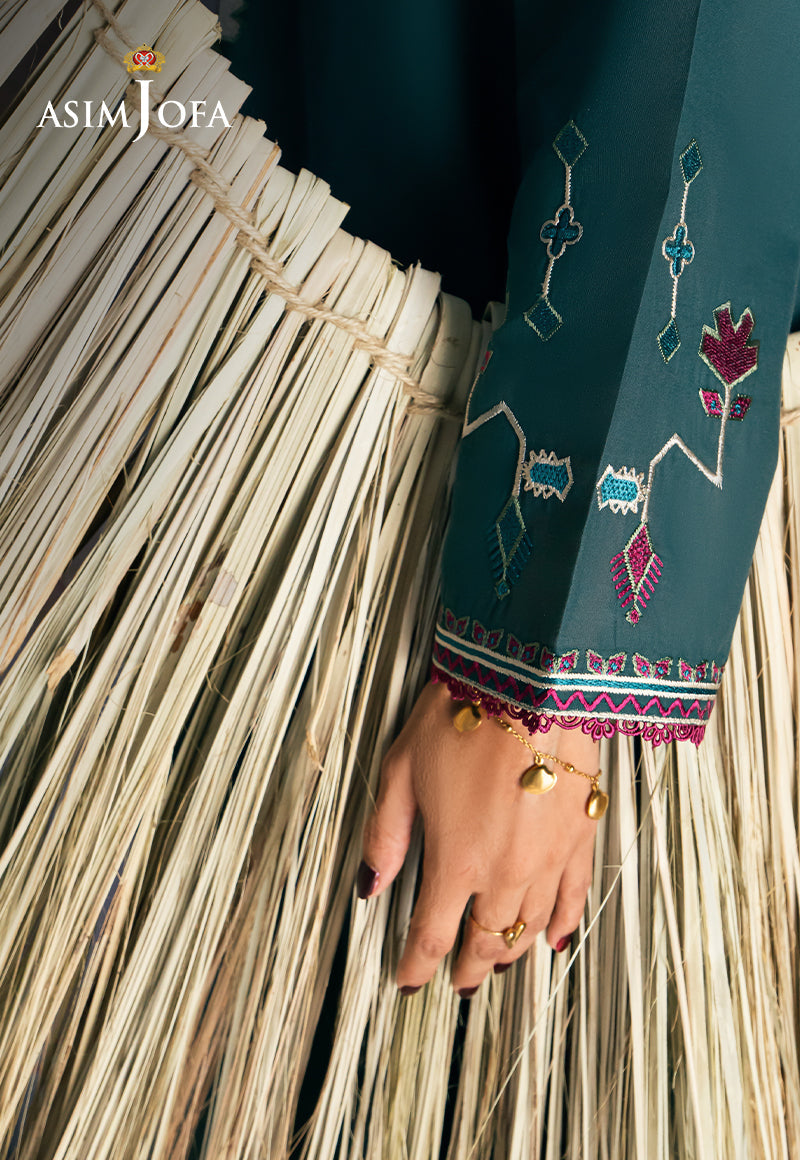 AJSBDP-02 Embroidered Lawn Stitched 2pcs