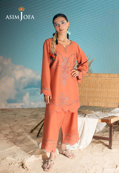 AJSBDP-04 Embroidered Lawn Stitched 2pcs