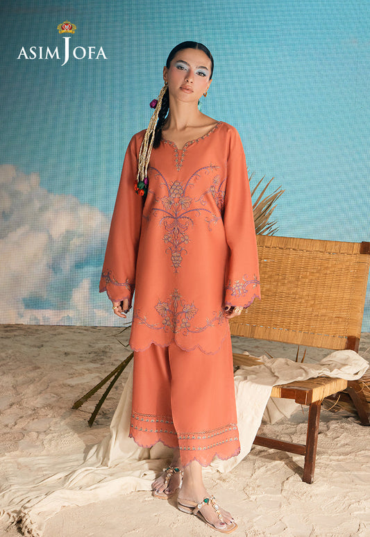 AJSBDP-04 Embroidered Lawn Stitched 2pcs