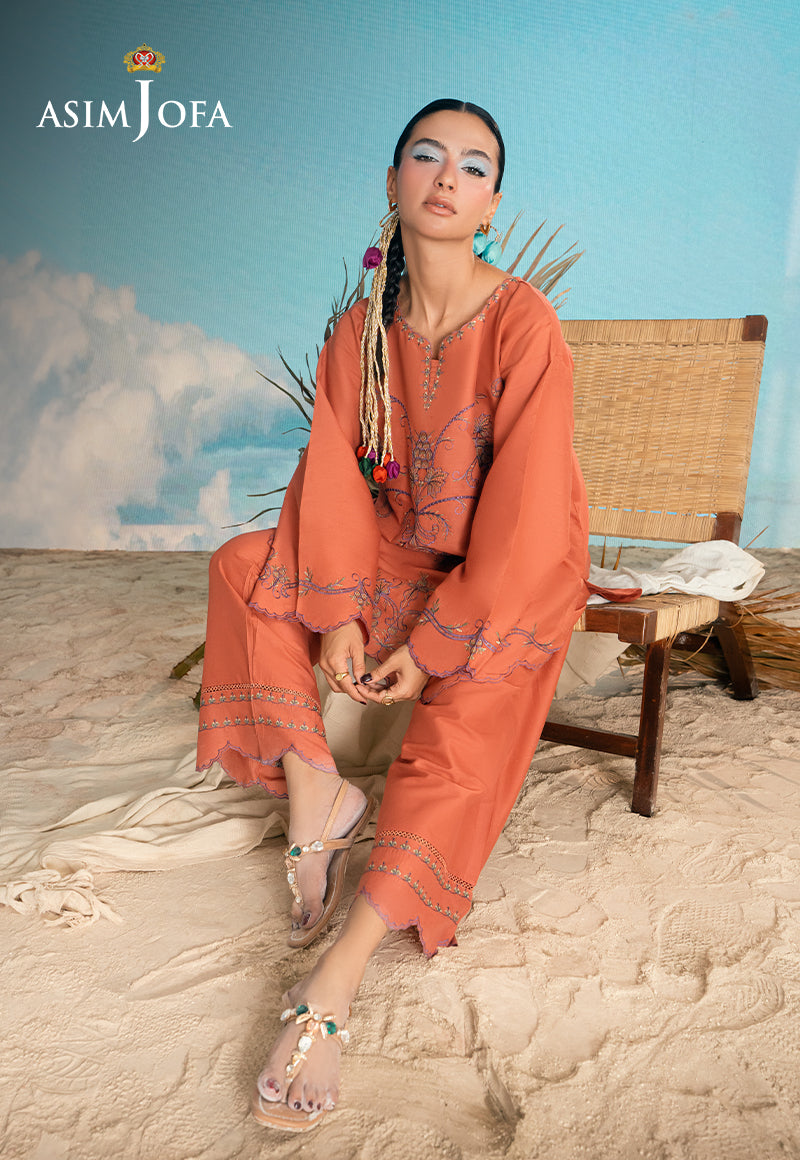AJSBDP-04 Embroidered Lawn Stitched 2pcs