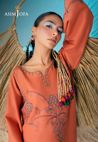 AJSBDP-04 Embroidered Lawn Stitched 2pcs