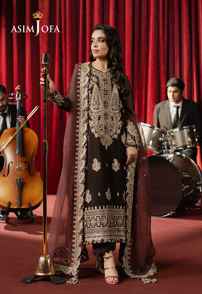 AJPF-02 EMBROIDERED CHIFFON 3 PCS