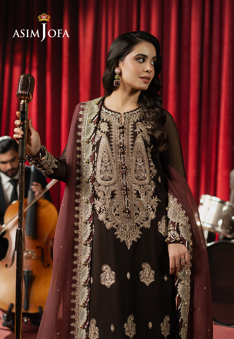 AJPF-02 EMBROIDERED CHIFFON 3 PCS