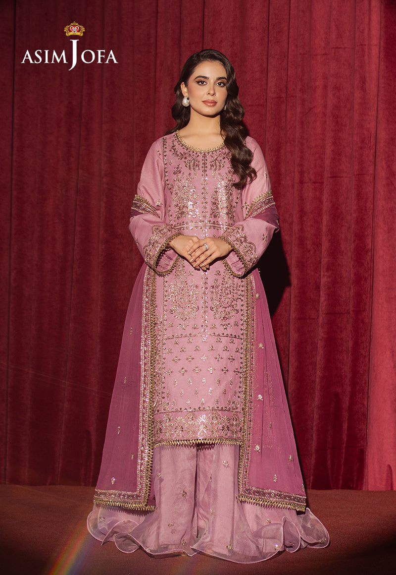 AJPF-14 EMBROIDERED SILK 3 PCS