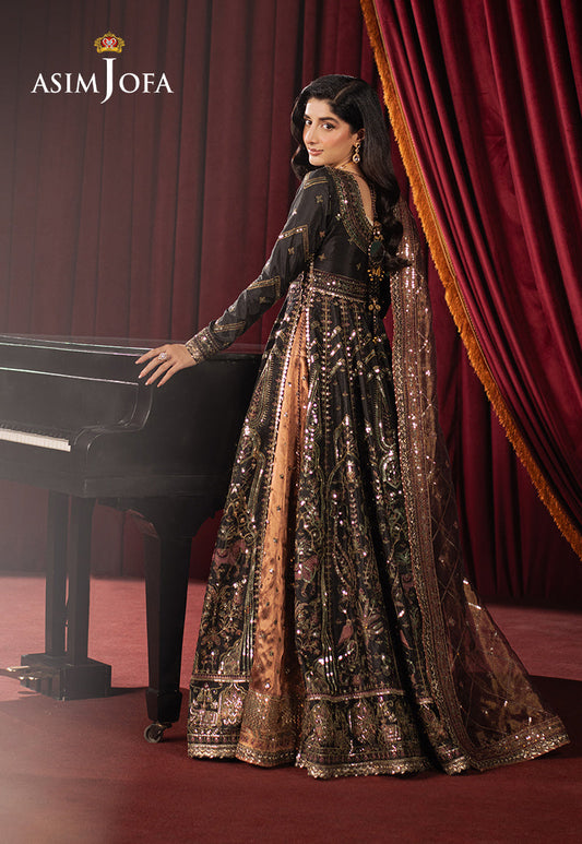 AJPF-38 EMBROIDERED SHIMMER SILK 3 PCS