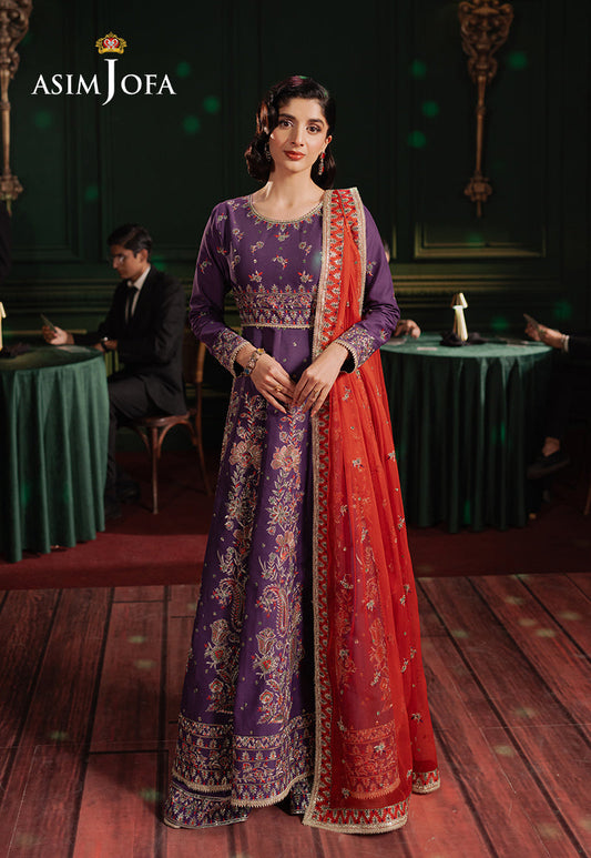 AJPF-23 EMBROIDERED LAWN SILK 3 PCS