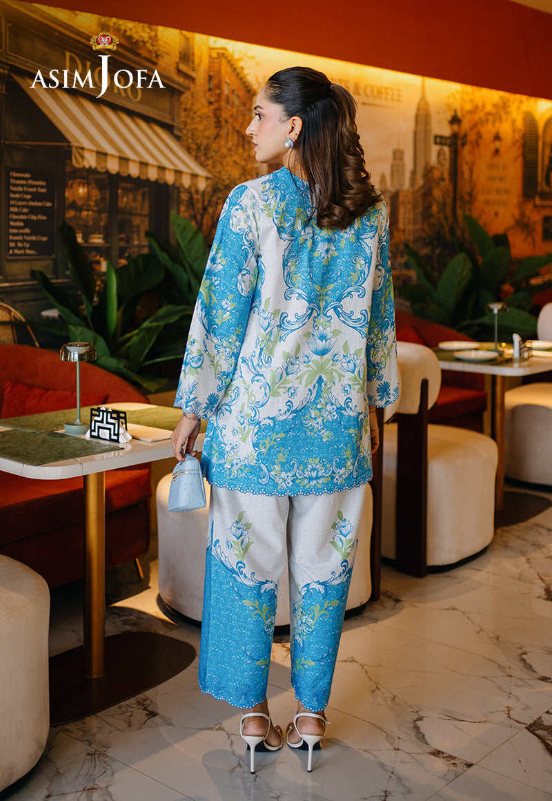 AJPBC-06 Printed Cambric Stitched 2 Pcs