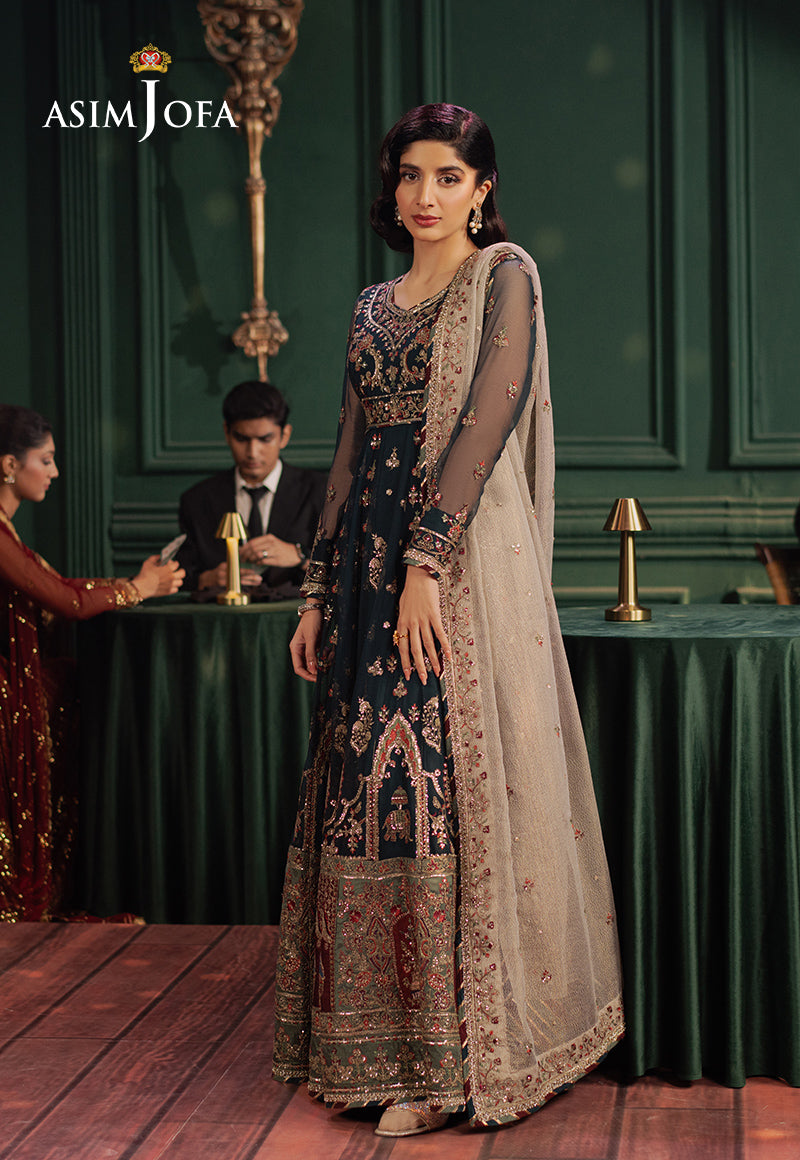 AJPF-39 EMBROIDERED CHIFFON 2 PCS