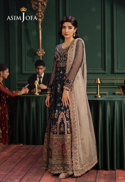 AJPF-39 EMBROIDERED CHIFFON 2 PCS