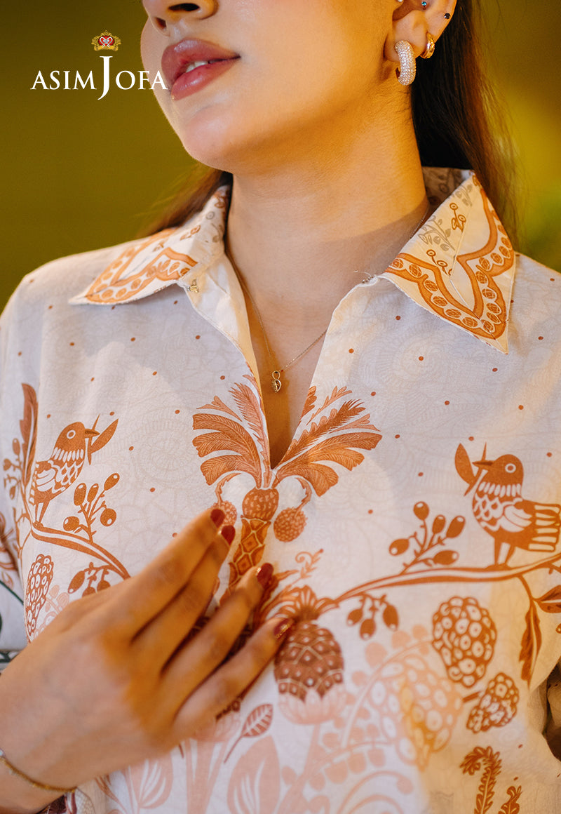 AJPBC-02 Printed Cambric Stitched 2 Pcs