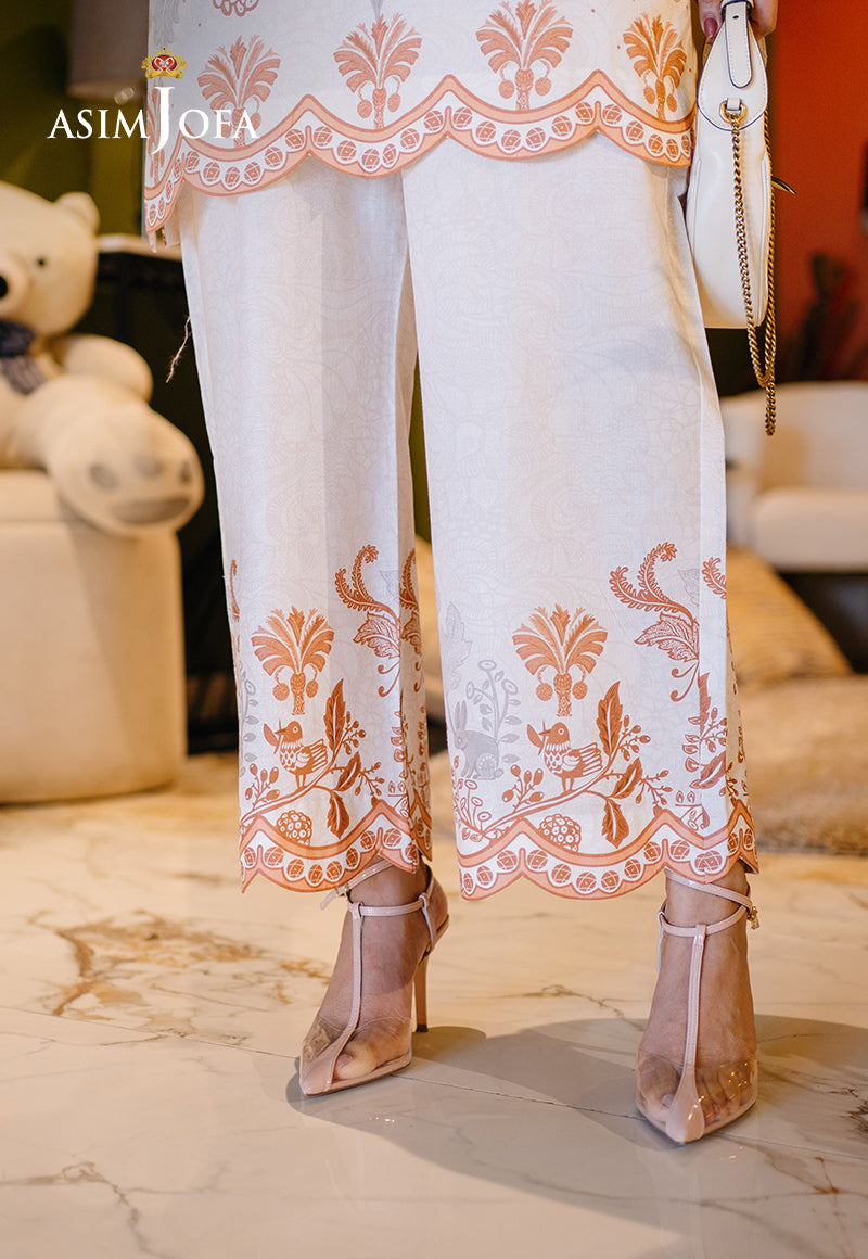 AJPBC-02 Printed Cambric Stitched 2 Pcs