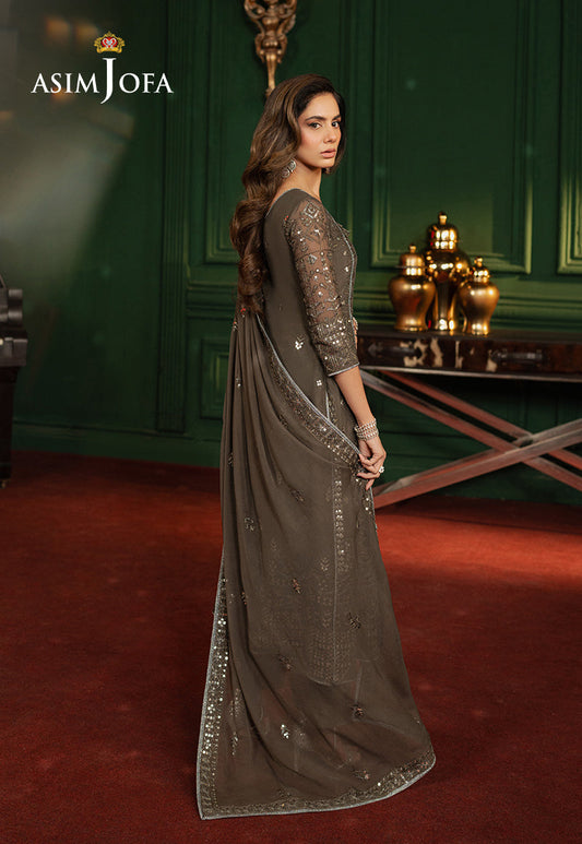 AJPF-21 EMBROIDERED CHIFFON 3 PCS