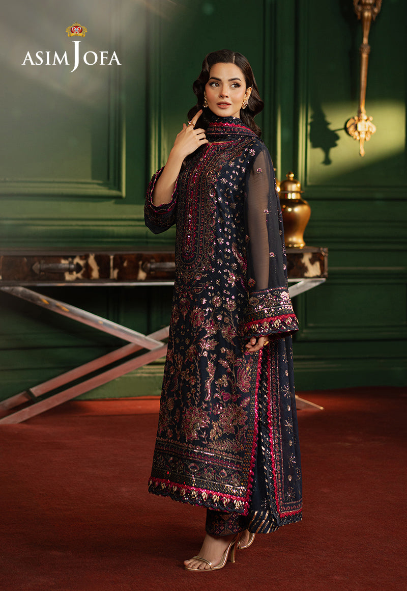 AJPF-17 EMBROIDERED CHIFFON 3 PCS