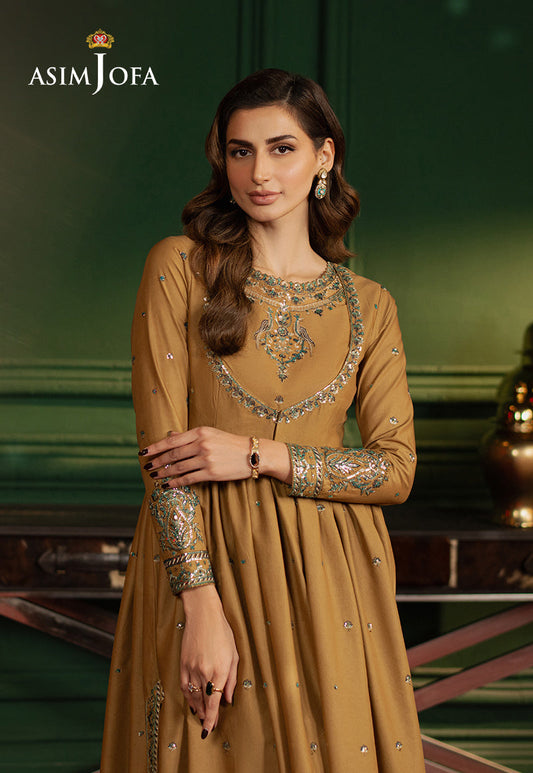 AJPF-20 EMBROIDERED BOSKI SILK 2 PCS