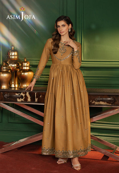 AJPF-20 EMBROIDERED BOSKI SILK 2 PCS