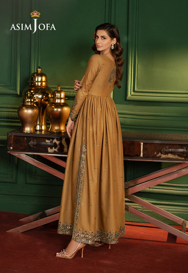 AJPF-20 EMBROIDERED BOSKI SILK 2 PCS