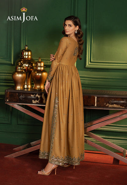AJPF-20 EMBROIDERED BOSKI SILK 2 PCS