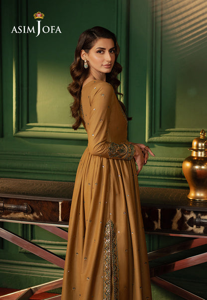 AJPF-20 EMBROIDERED BOSKI SILK 2 PCS
