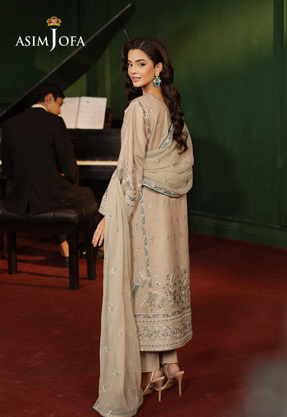 AJPF-29 EMBROIDERED SILK 3 PCS