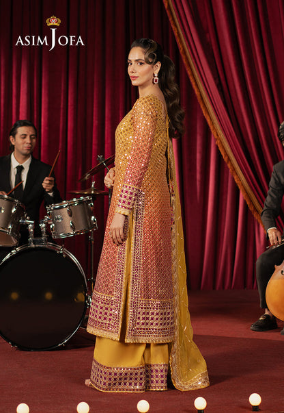 AJPF-25 EMBROIDERED CHIFFON 3 PCS