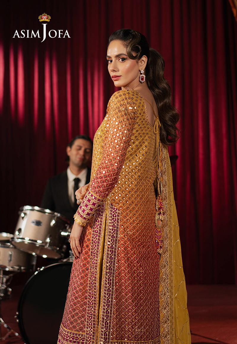 AJPF-25 EMBROIDERED CHIFFON 3 PCS