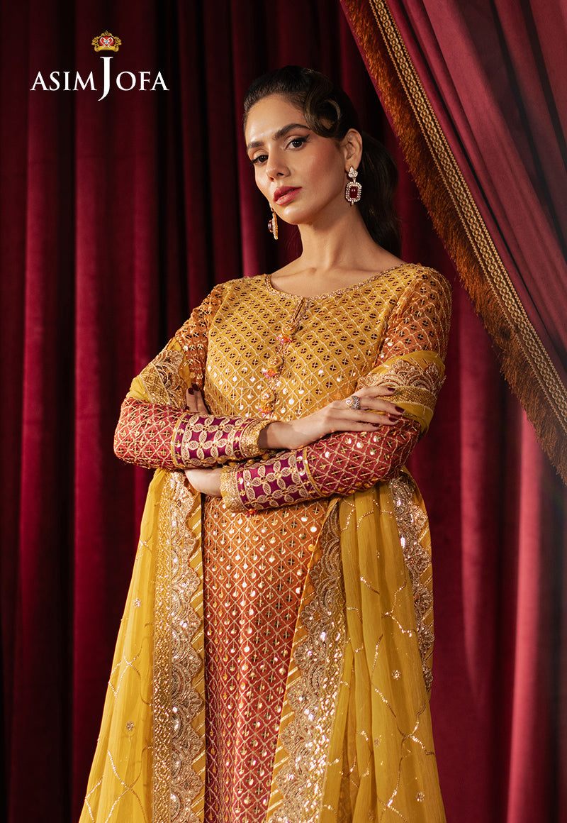 AJPF-25 EMBROIDERED CHIFFON 3 PCS
