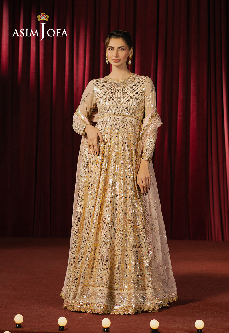 AJPF-18 EMBROIDERED NET 3 PCS