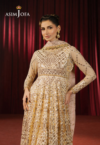 AJPF-18 EMBROIDERED NET 3 PCS