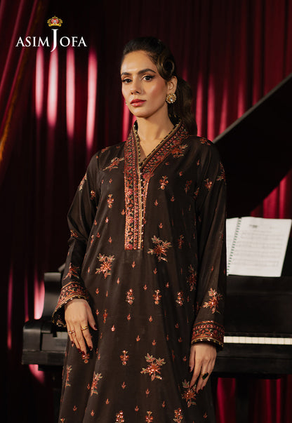 AJPF-06 EMBROIDERED BOSKI SILK 1 PC
