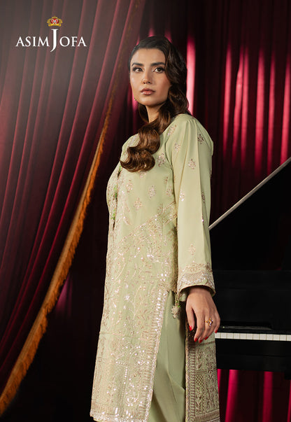 AJPF-22 EMBROIDERED BOSKI SILK 3 PCS