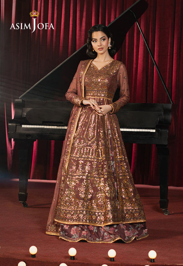 AJPF-36 EMBROIDERED CHIFFON 3 PCS