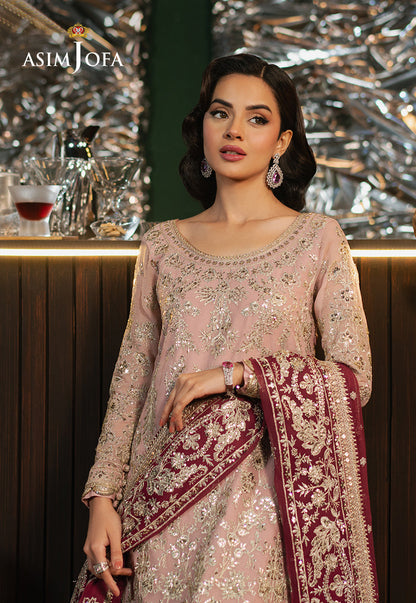 AJPF-40 EMBROIDERED CHIFFON 3 PCS